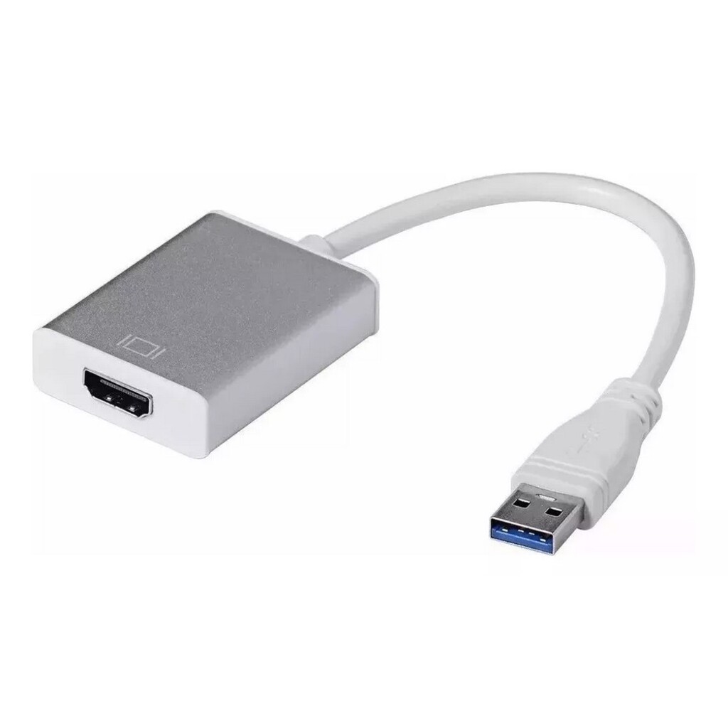 Conversor USB 3.0 Macho para HDMI Fêmea F3 - 1502
