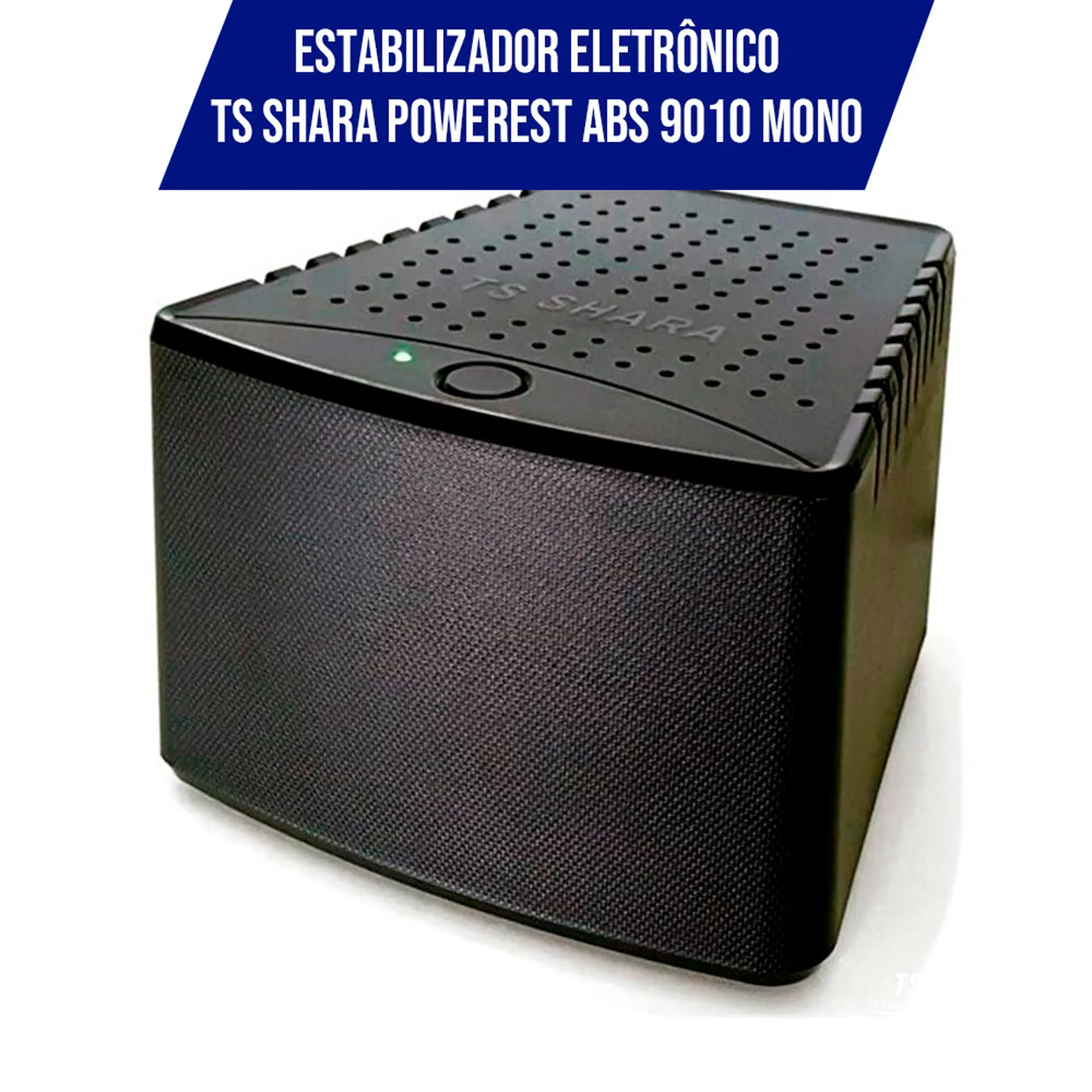 Estabilizador TS Shara PowerEst Home 2000VA 6 Tomadas - Preto - 110 Volts