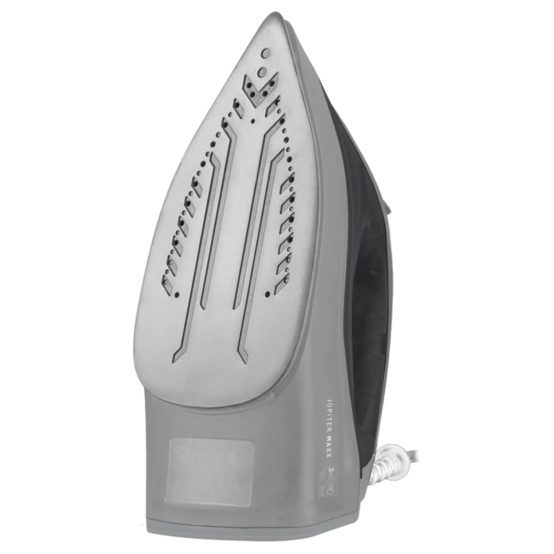Ferro de Passar 2 em 1 Seco e Vapor Mallory Jupiter Maxx - Cinza/Laranja - 220 Volts