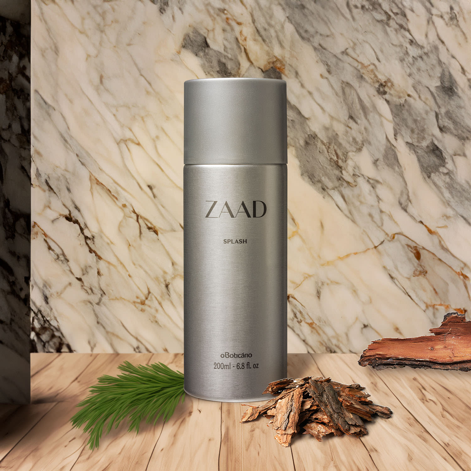 Body Splash Desodorante Colônia Zaad 200ml