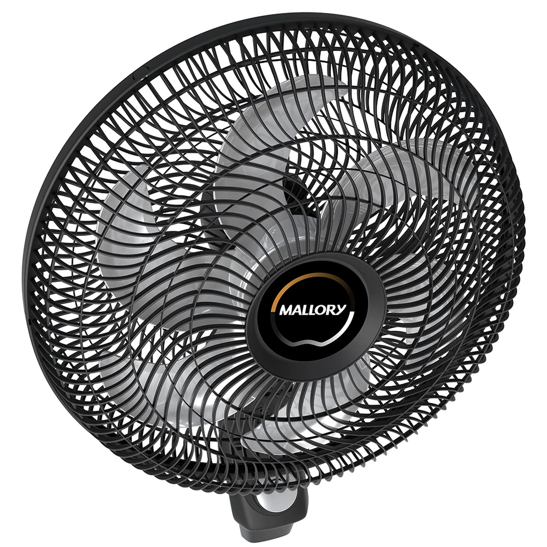 Ventilador de Coluna Mallory Éolo 40cm 6 Pás 3 Velocidades 126W B9440170 - Preto/Grafite - 110 Volts