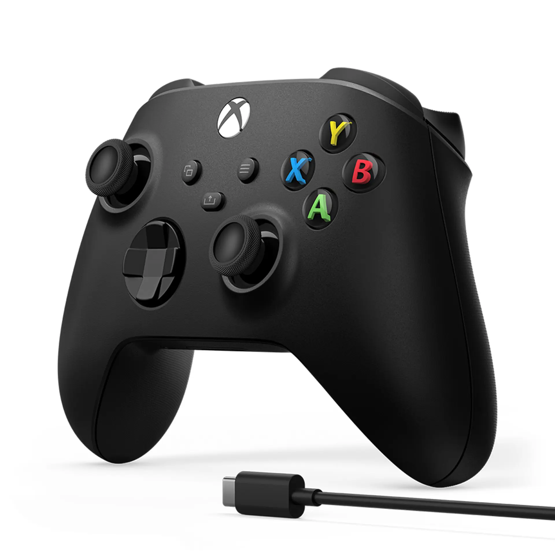 Controle Xbox Series sem Fio com Cabo USB-C Bluetooth 1V8-00013 - Preto