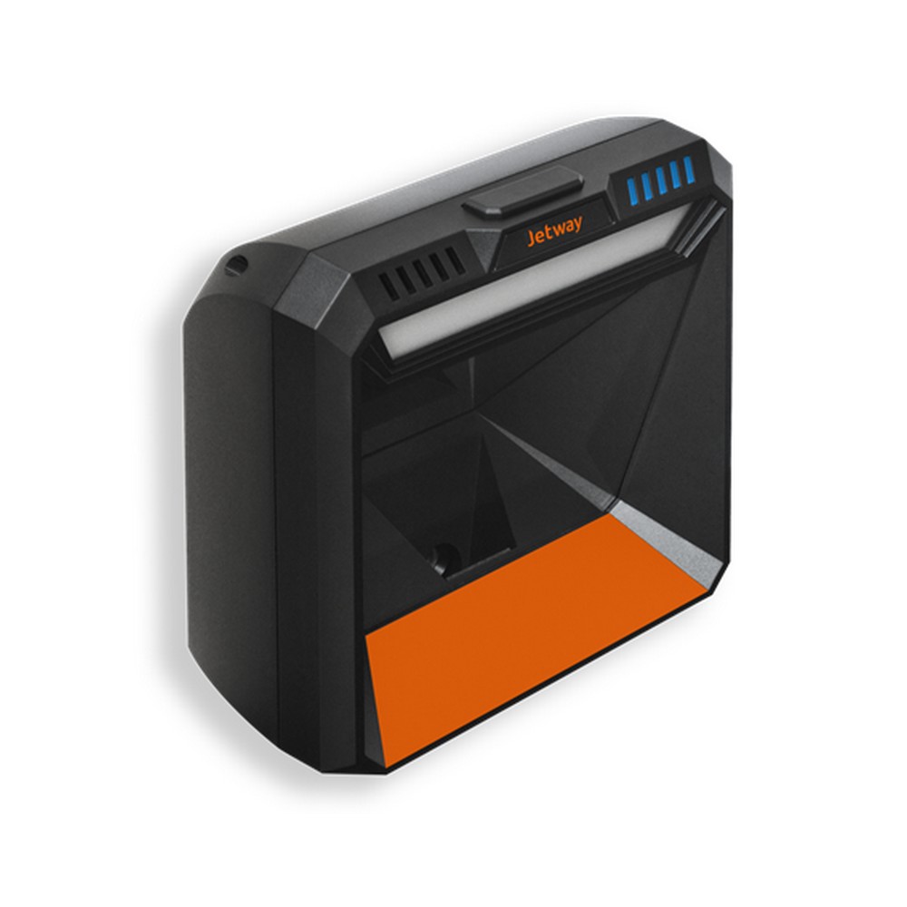 Leitor Código de Barras QR Code Imager 1D 2D Fixo de Mesa JETWAY JL700 USB Lê Nota Fiscal Eletrônica Boleto Bancário