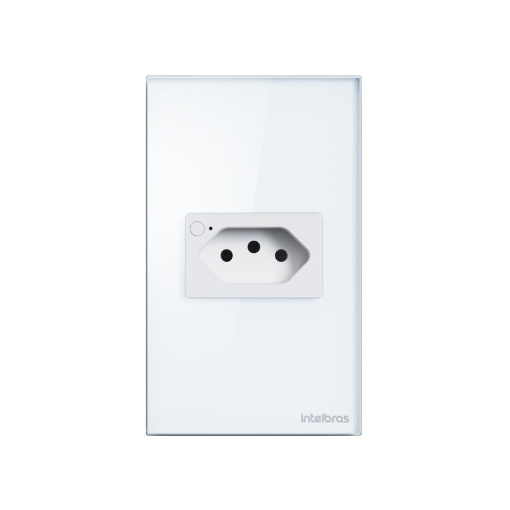 Tomada Inteligente 10A Wi-Fi ETW 1001 Branca Intelbras