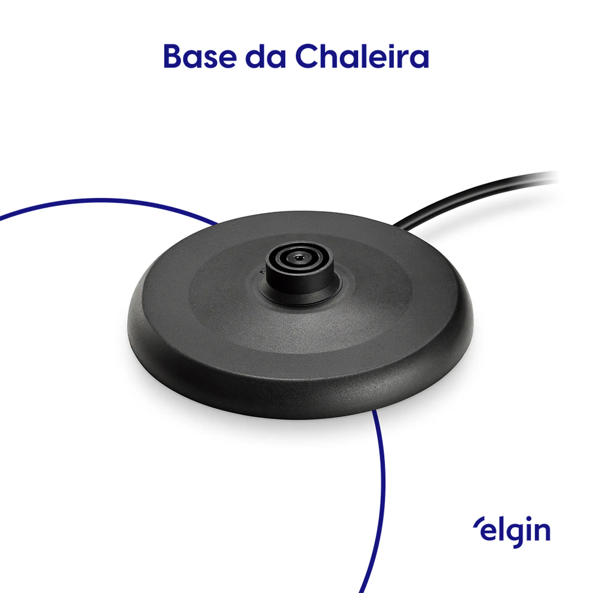 Chaleira Elétrica Elgin 42CHA1 2L sem Fio com Desligamento Automático - Vermelho - 110 Volts