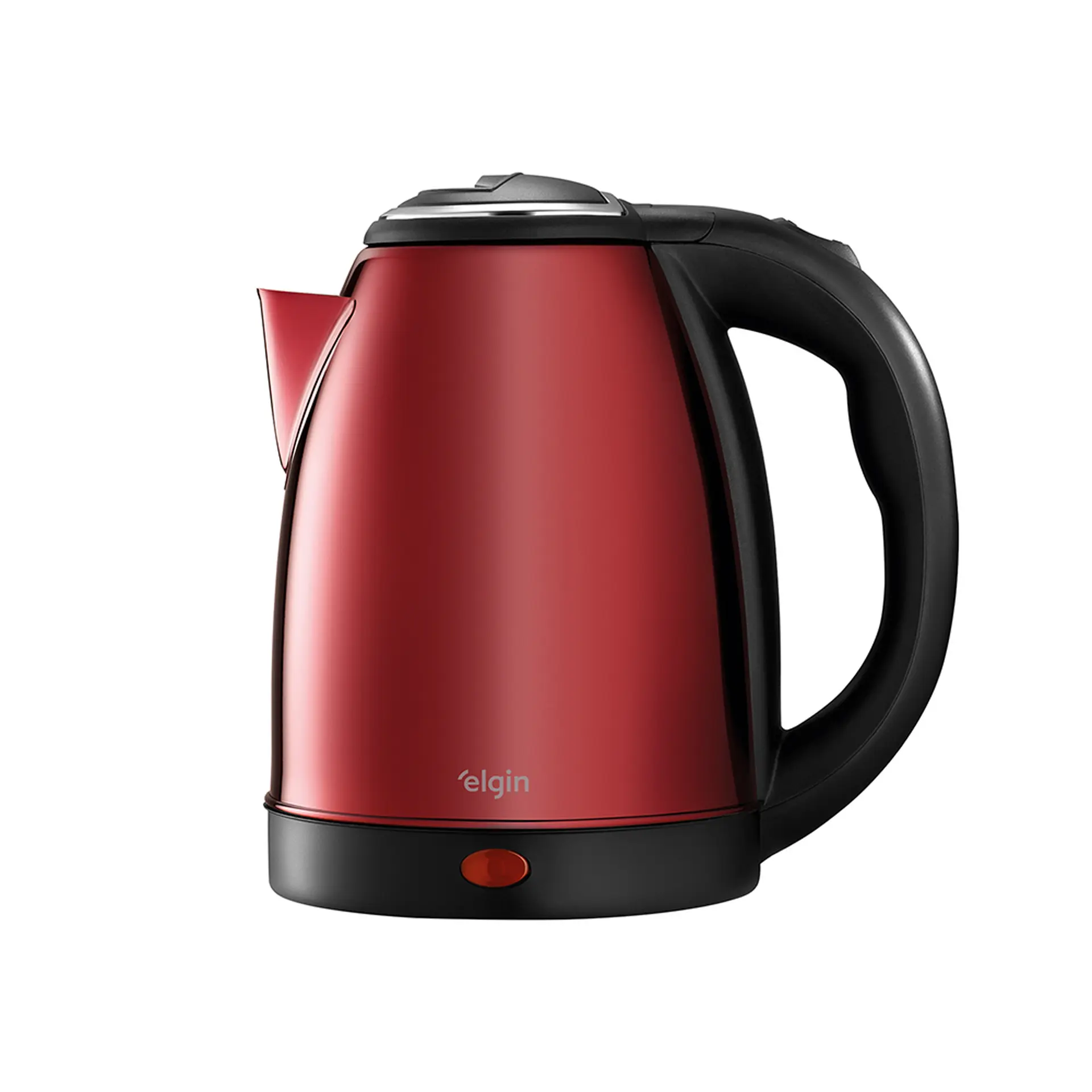 Chaleira Elétrica Elgin 42CHA1 2L sem Fio com Desligamento Automático - Vermelho - 110 Volts