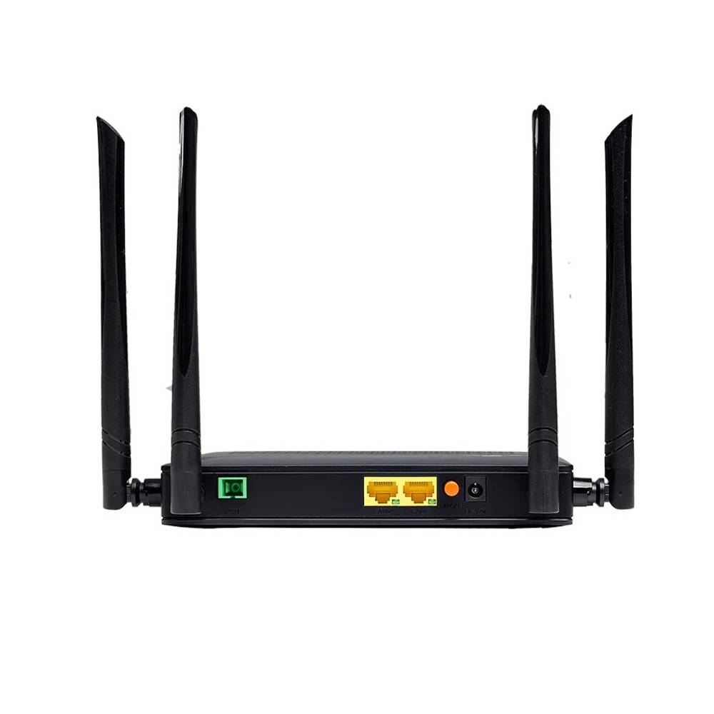 Roteador ONT GPON/EPON + Wireless AC 1200 Dual Mode Gigabit 4 Antenas 2 Porta GPon V2802DAC