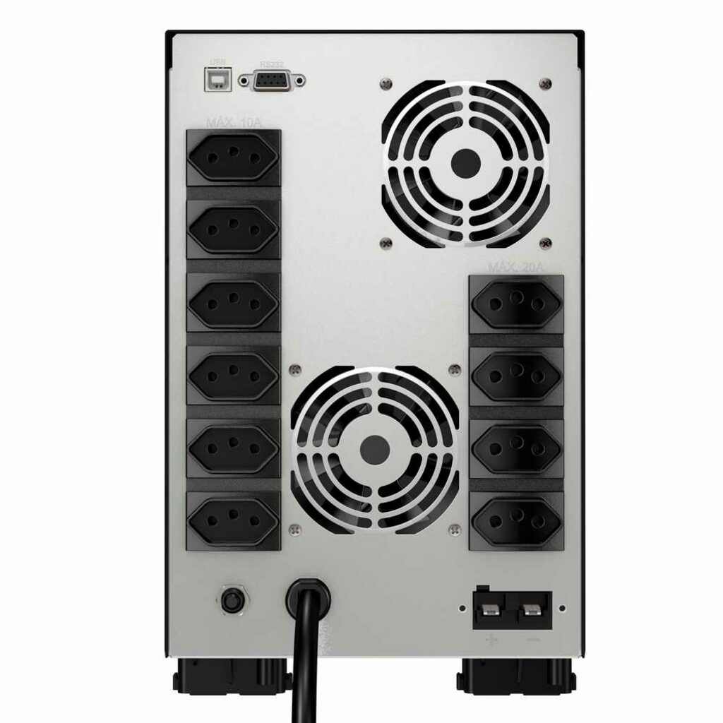No-Break Senoidal SMS Power Sinus NG 3.2 KVA Entrada e Saída 220V 2 Baterias - Conexão para Bateria Externa - 27873