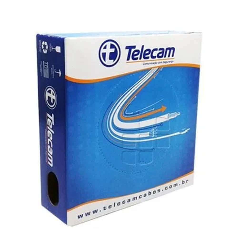 Cabo Coaxial RG59 95% 75 OHMS Telecam Cabos 200500201 Caixa com 100m