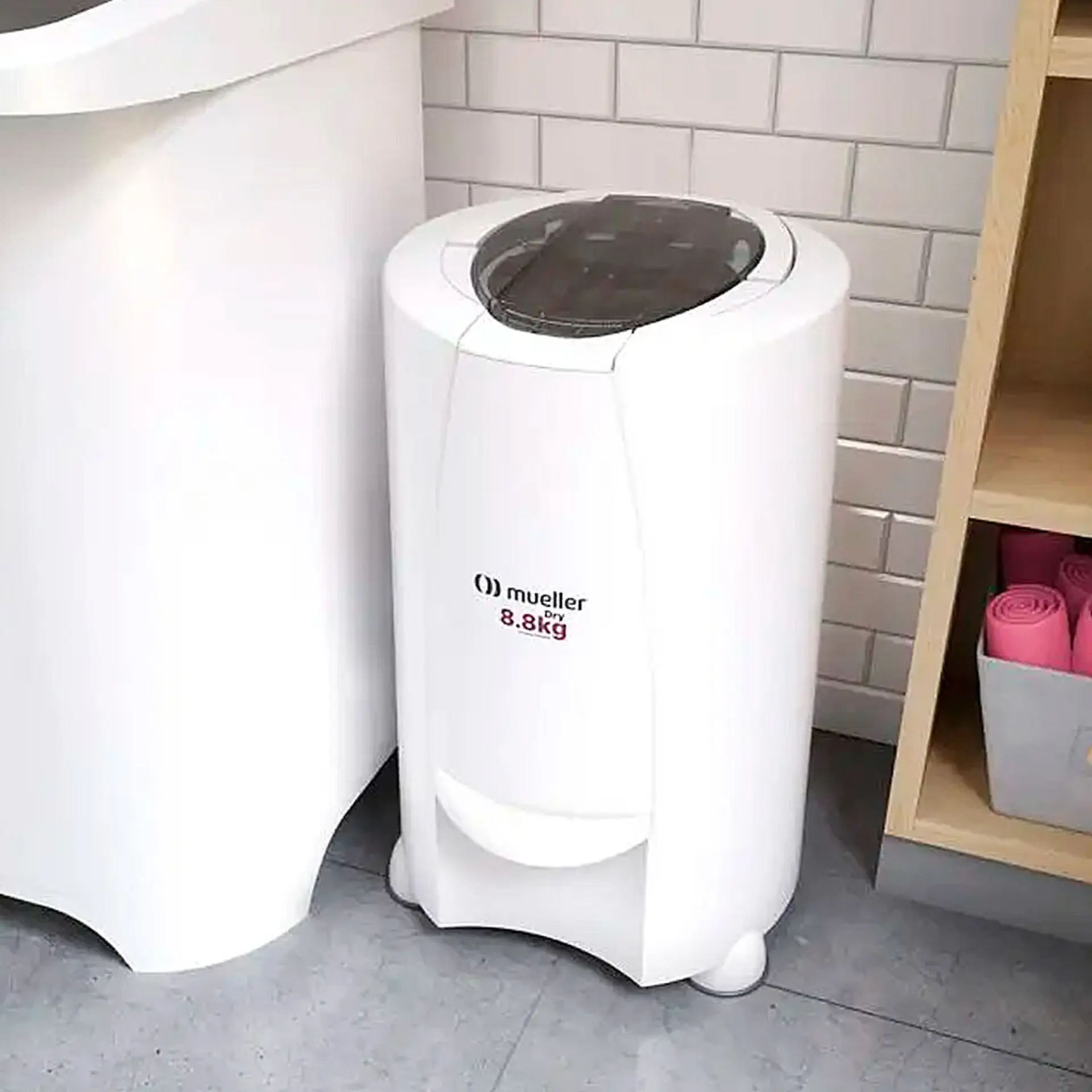 Centrífuga de Roupas Mueller Dry 8,8kg Dupla Tampa - Branco - 220 Volts
