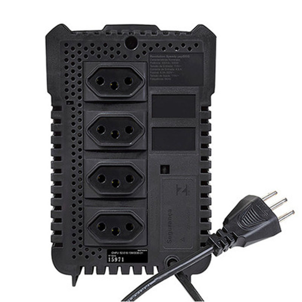 Estabilizador SMS Revolution Speedy 500VA Entrada 115V e Saída 115V - 15971