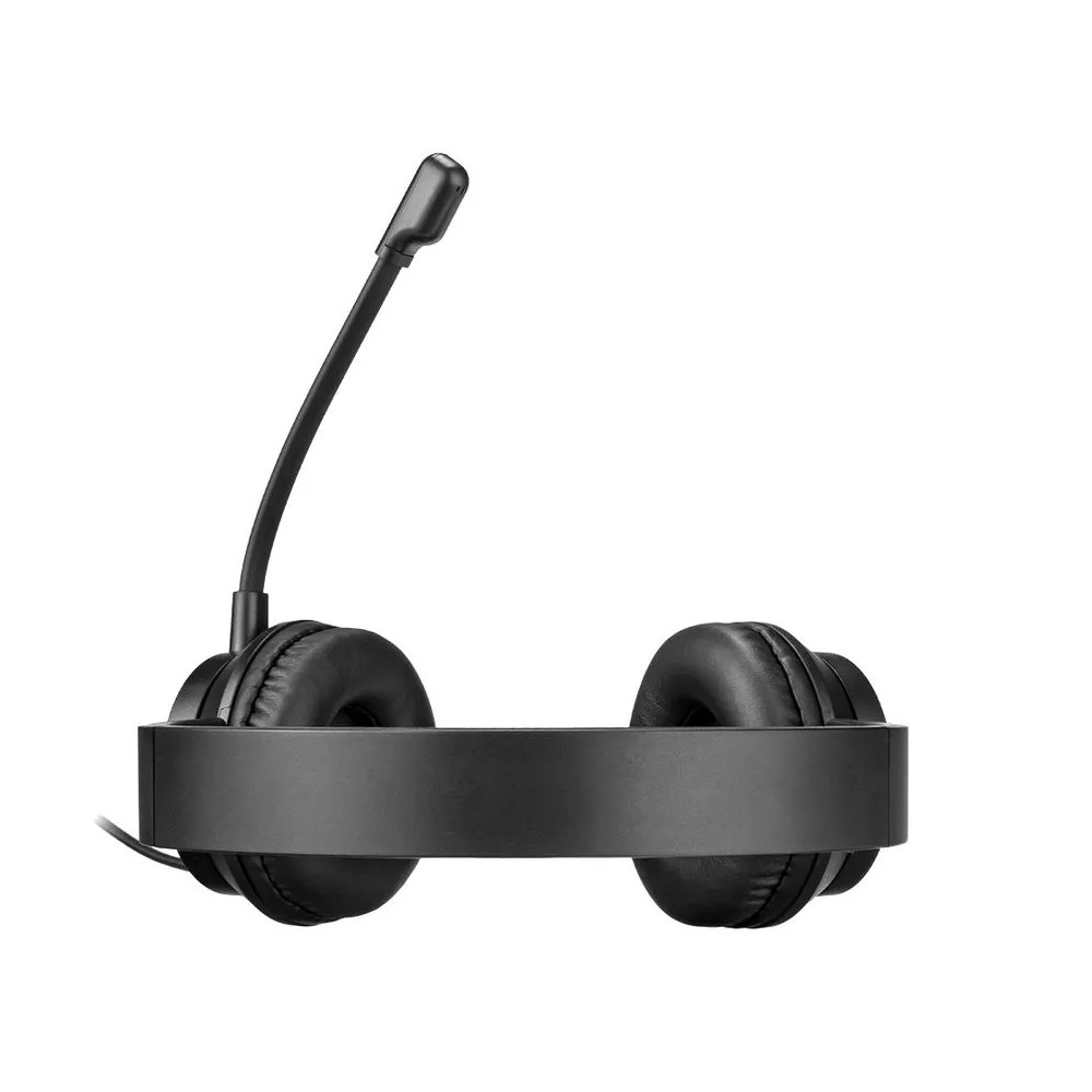 Fone de Ouvido Headset com Microfone Conexão USB Adaptador USB-C Preto HF1100 Multilaser PH501