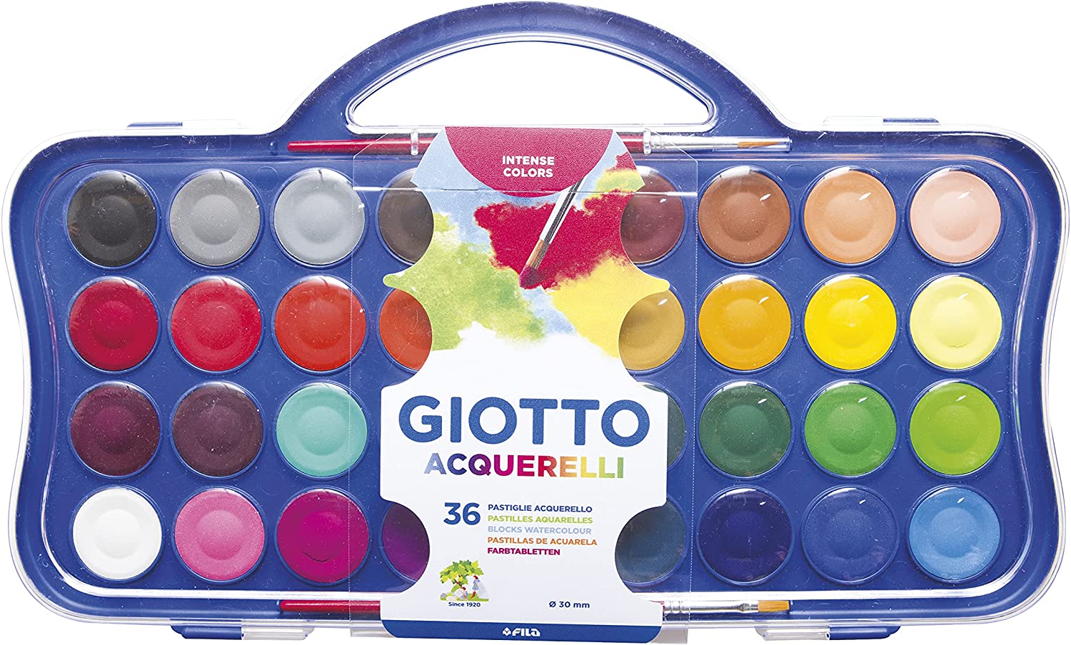 Aquarela Giotto 36 Cores 30mm