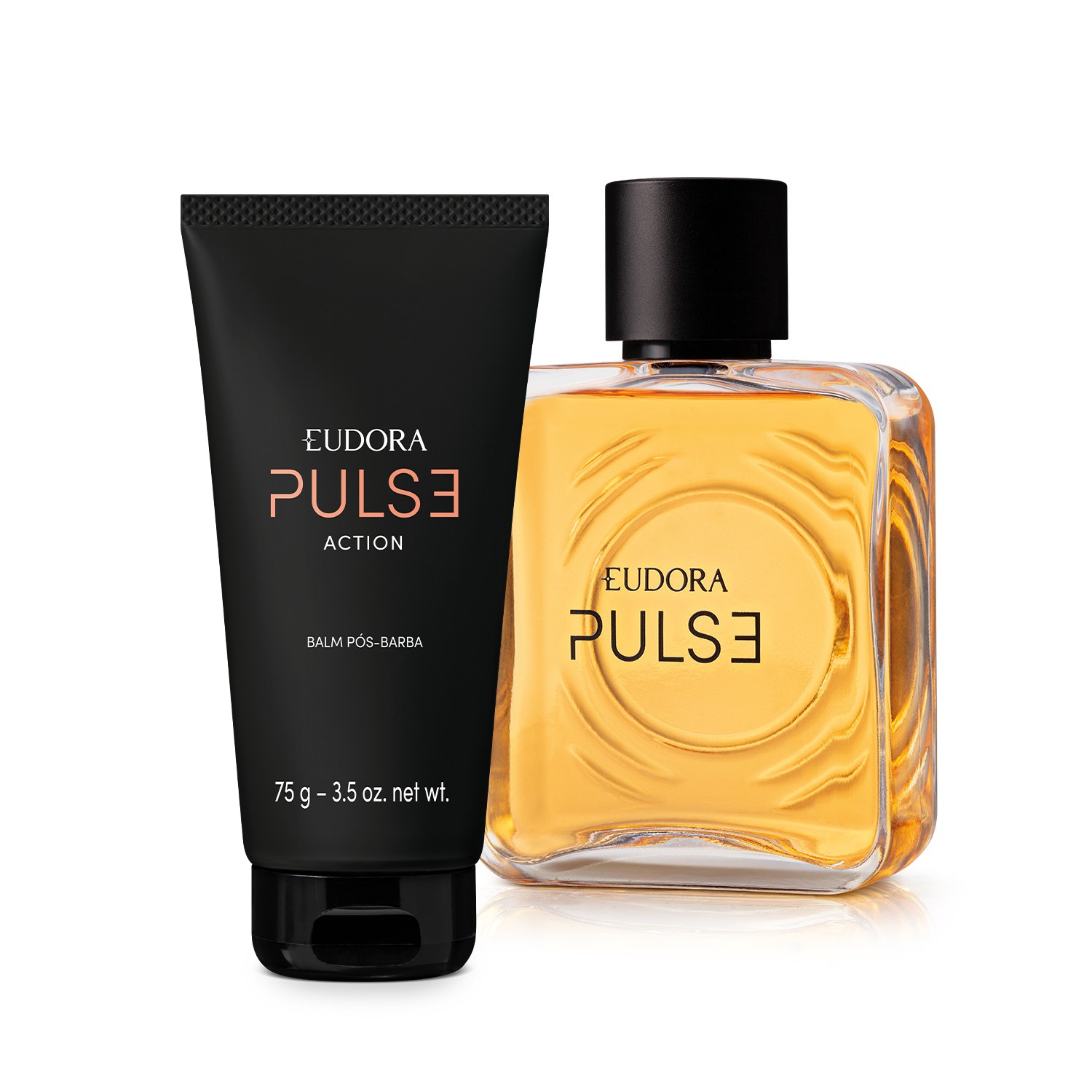 Combo Eudora Pulse: Colônia 100ml + Balm Pós-Barba 75g