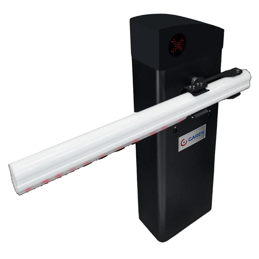 Cancela com Barreira de 3,30 Metros com LED Biv INTENSE BLDC Garen - FO1430-GCT