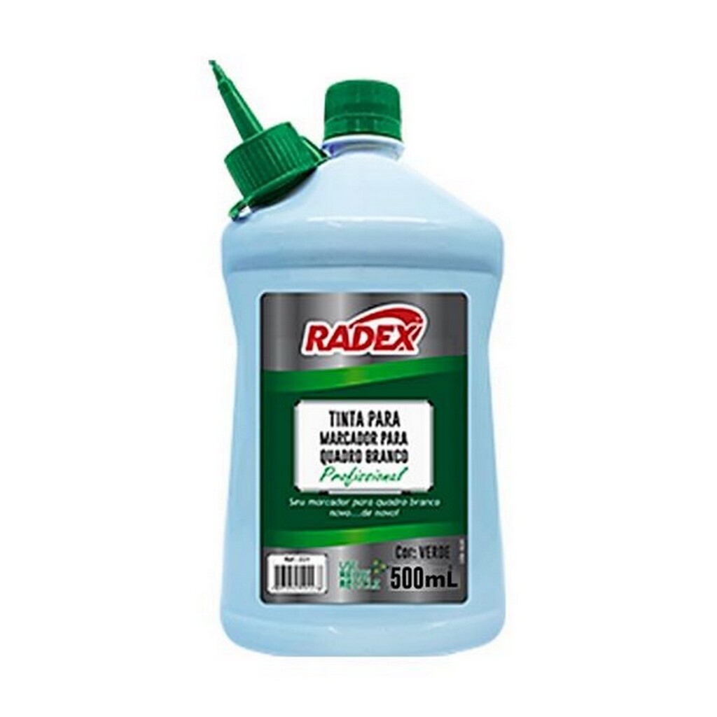 Tinta Marcador para Quadro Branco 500ml Radex Verde Unitário - 237