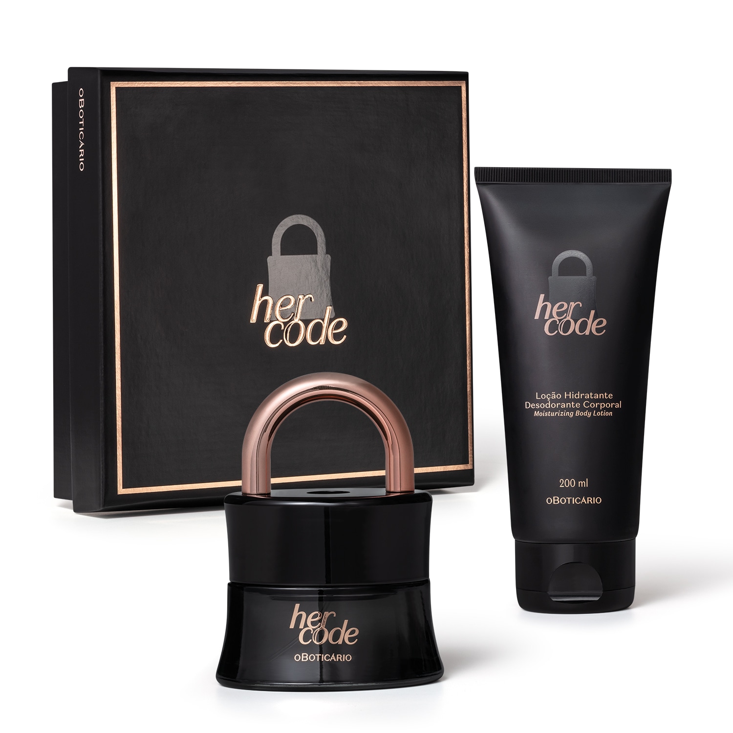 Kit Presente Especial Her Code (2 itens)