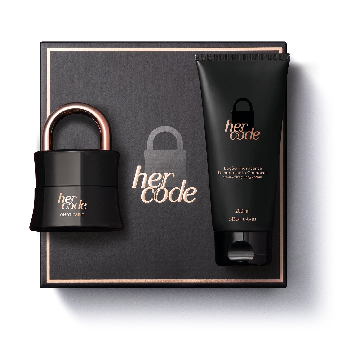 Kit Presente Especial Her Code (2 itens)