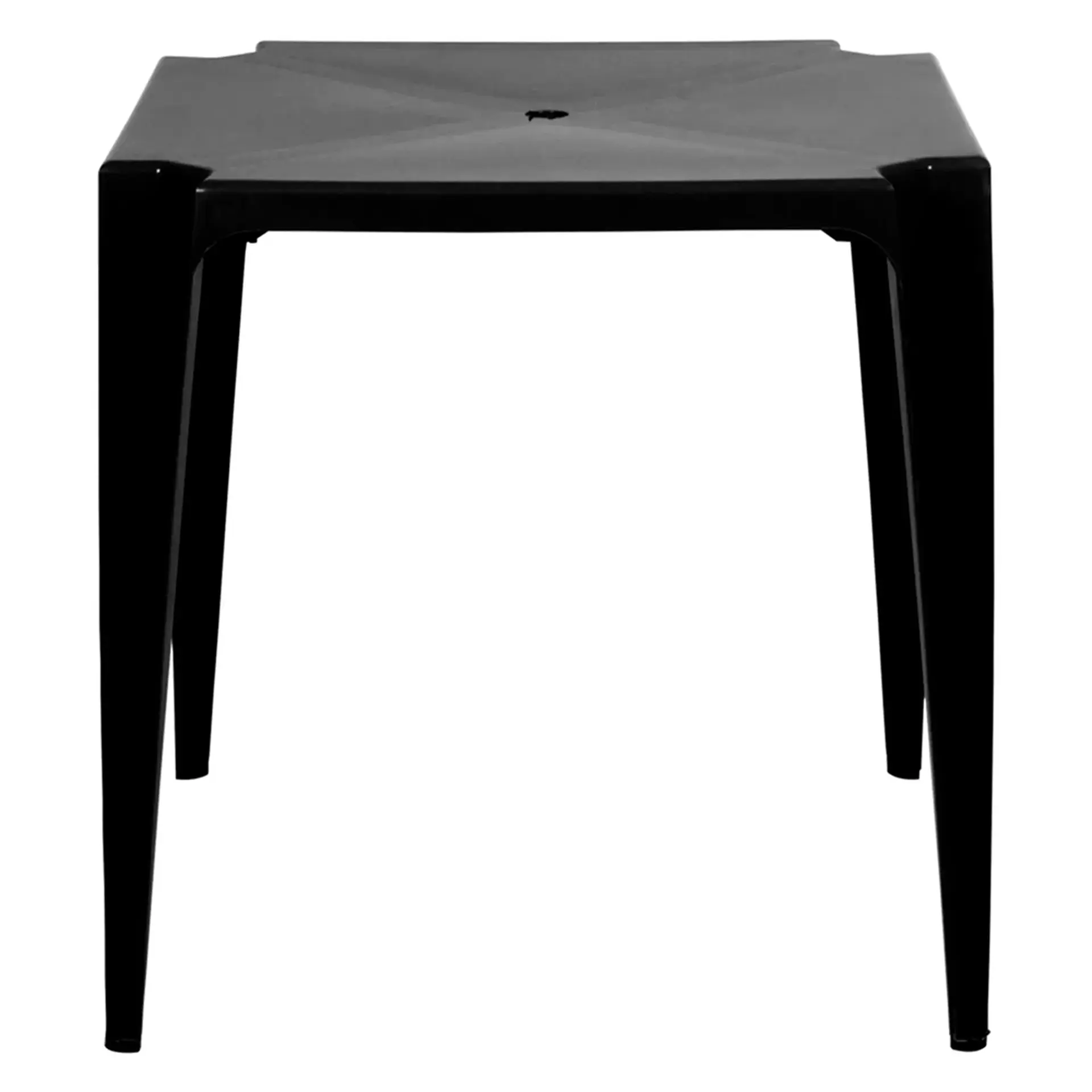 Mesa de Plástico Mor Suporta até 30kg - Preto