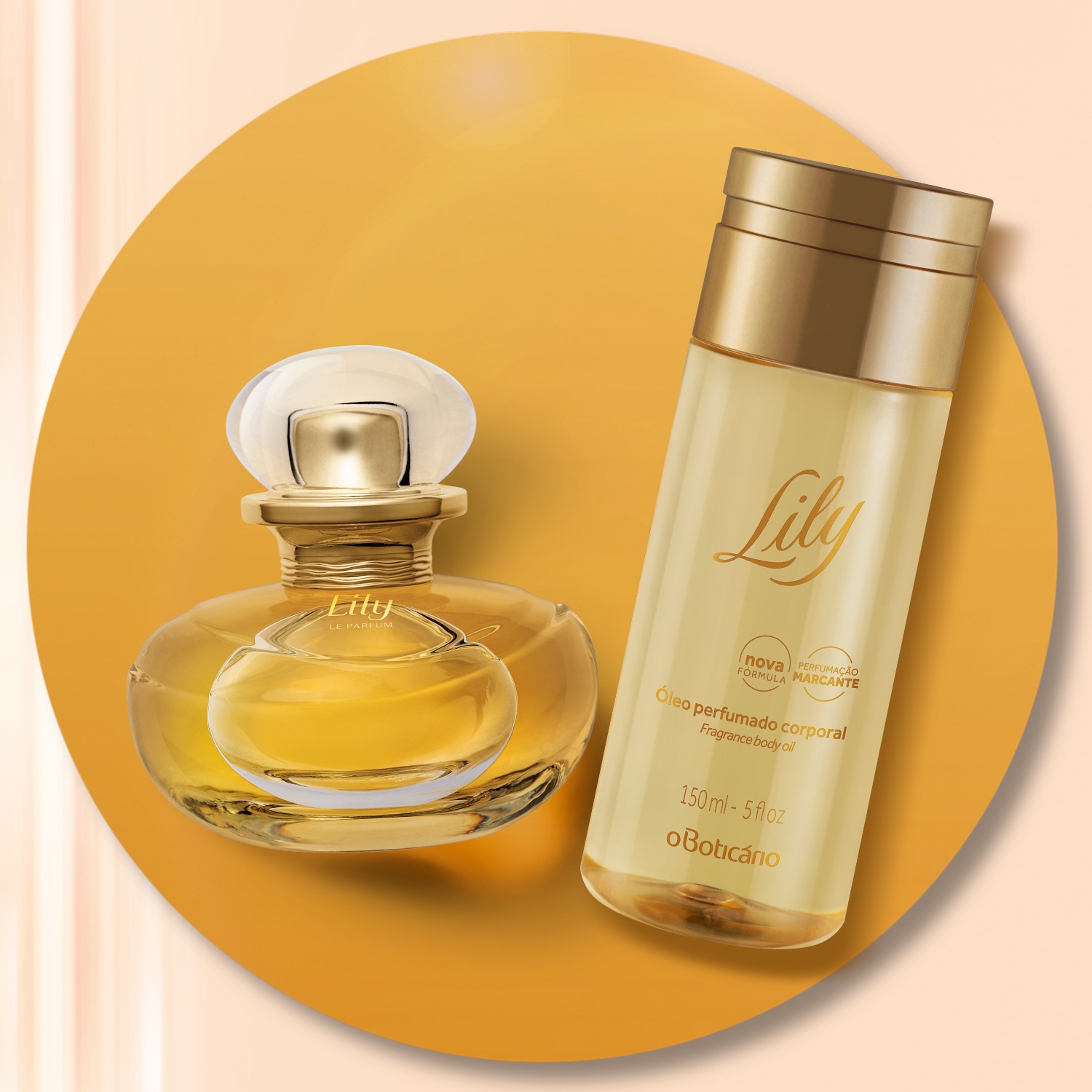Combo Lily Le Parfum: Perfume 30ml + Óleo Perfumado Corporal 150ml