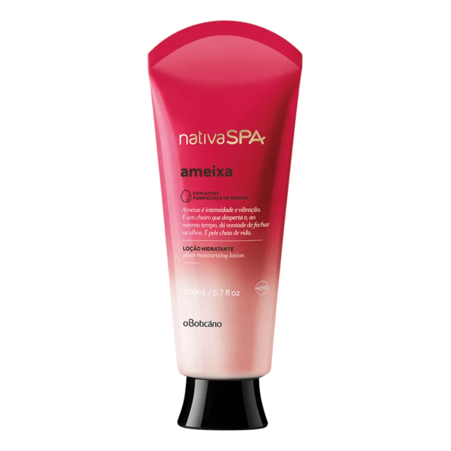 Combo Nativa Spa Ameixa: Loção Nutritiva Desodorante 200ml + Óleo Corporal 200ml