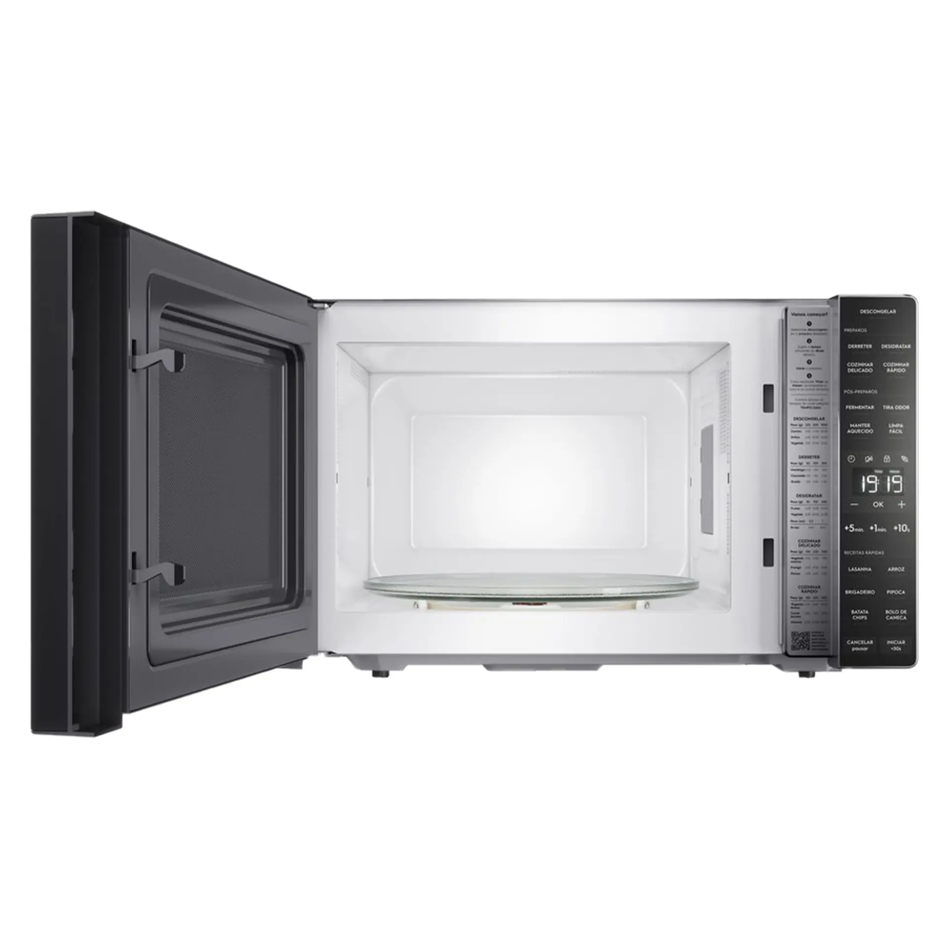 Micro-ondas Electrolux 36L Efficient com Descongelamento Assistido ME36S - Prata - 110 Volts