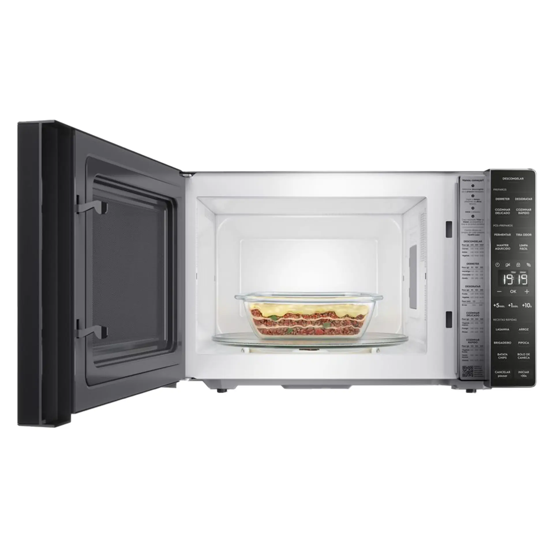 Micro-ondas Electrolux 36L Efficient com Descongelamento Assistido ME36S - Prata - 110 Volts