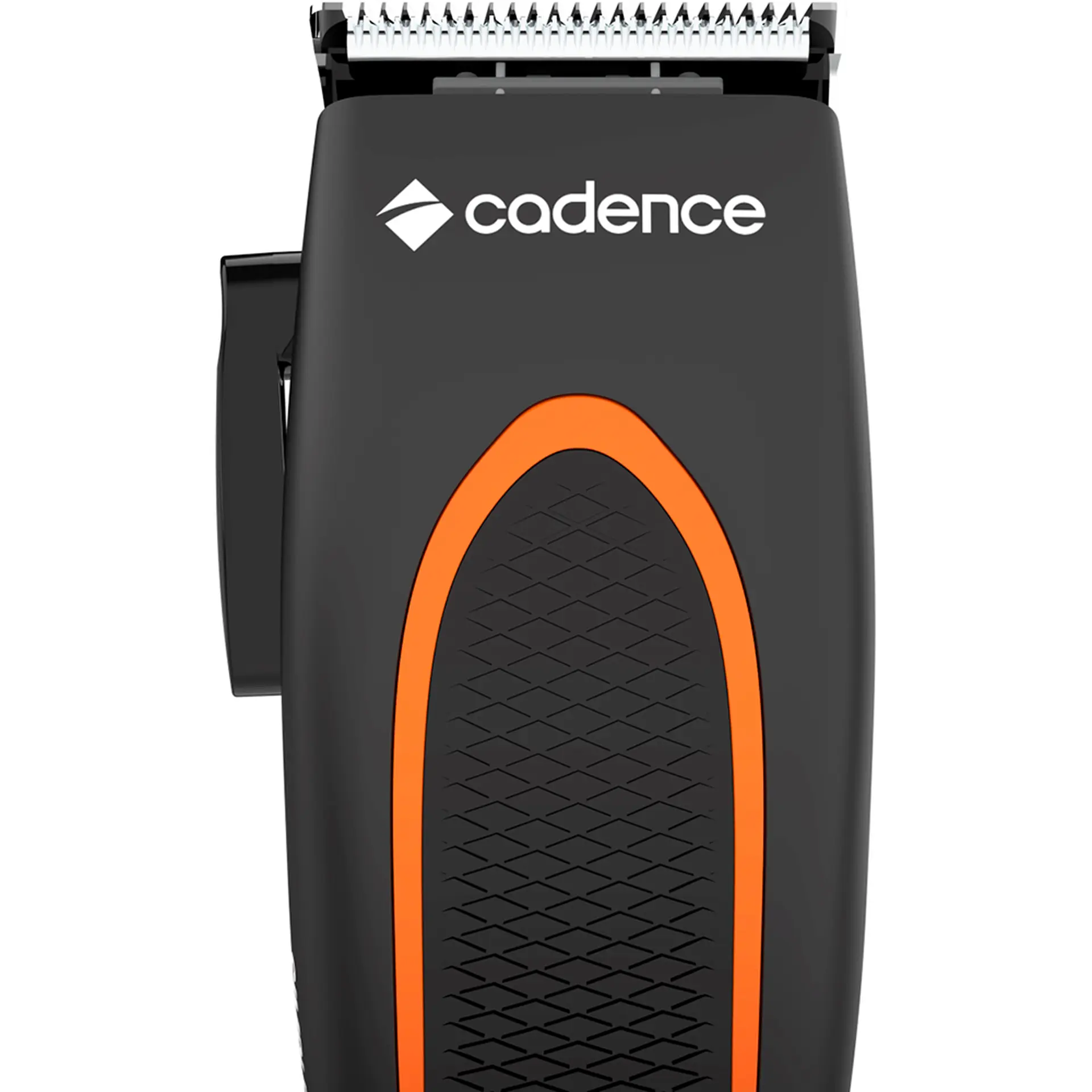 Maquina de Cortar Cabelo Cadence Simple Cut 5 Regulagens de Altura Com Fio - Preto/Laranja - 110 Volts