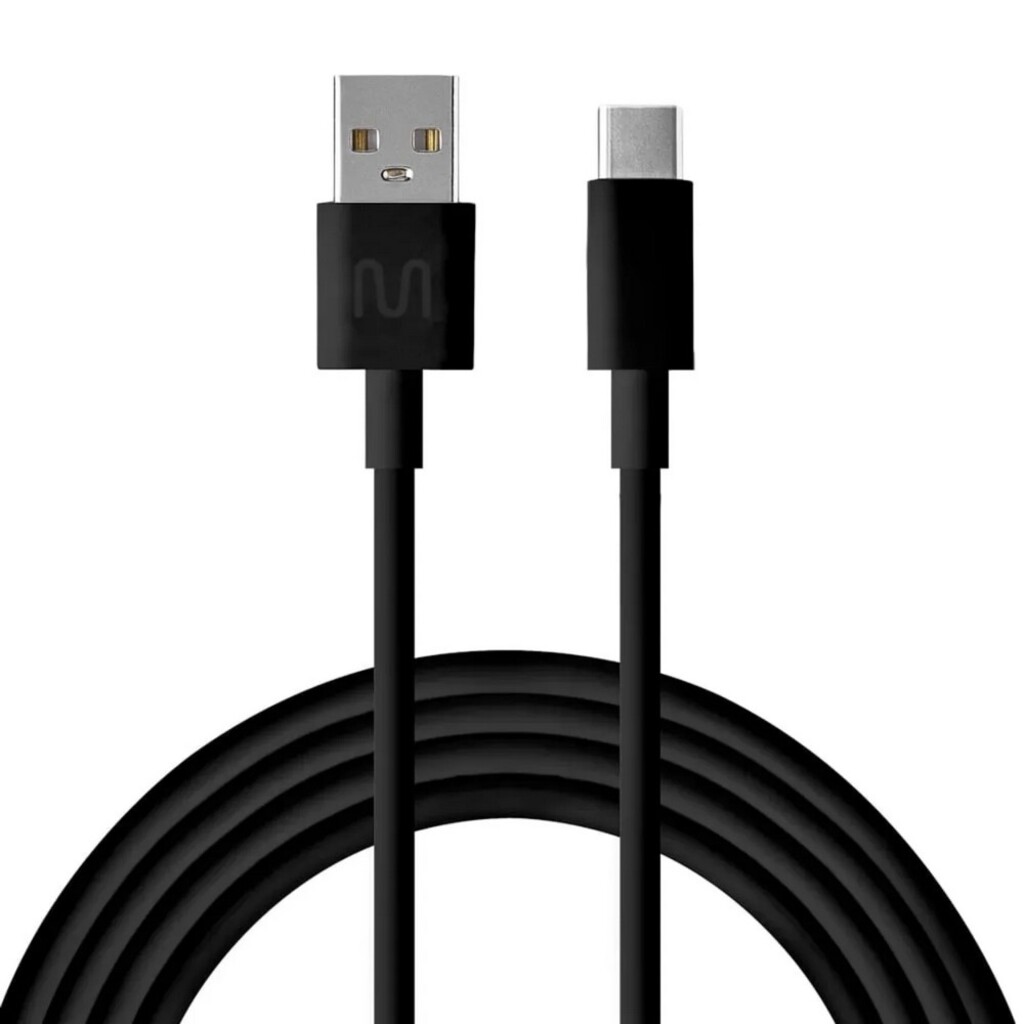 Cabo USB A-Macho - Type-C 2,0 Metros 2.0A Preto Multi - WI457