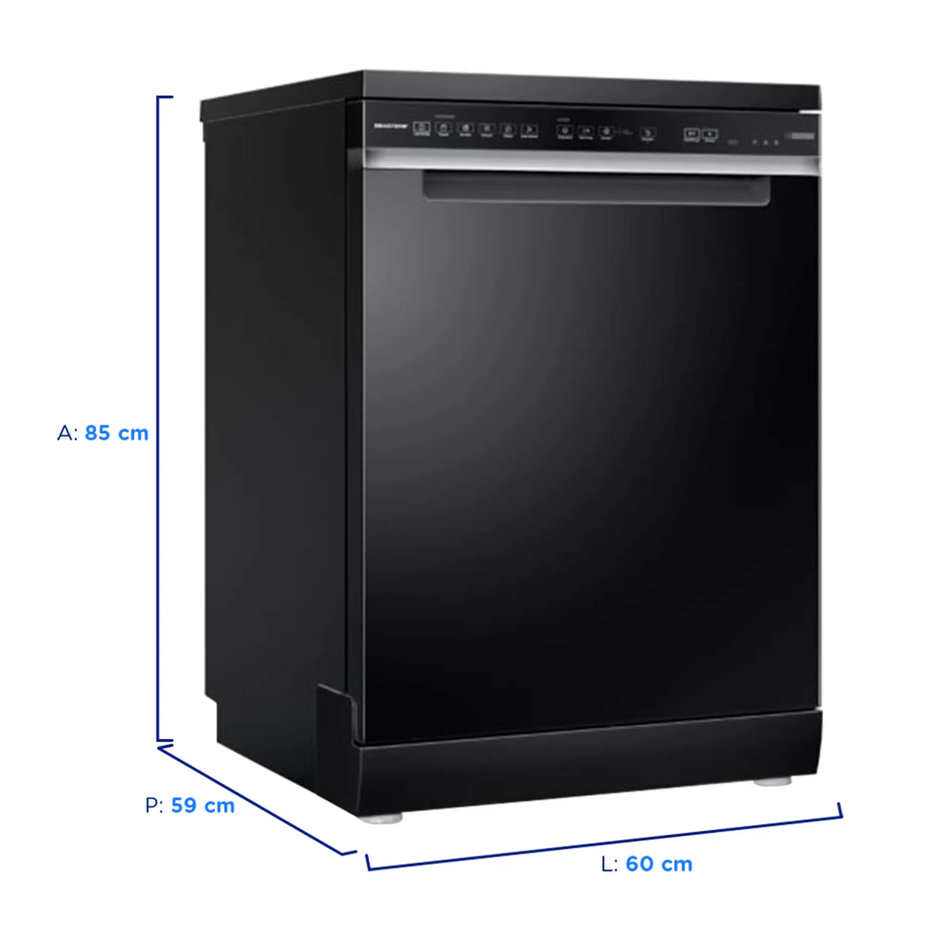 Lava-Louças Brastemp 15 Serviços com Smart Sensor BLF61AE - Preto - 110 Volts