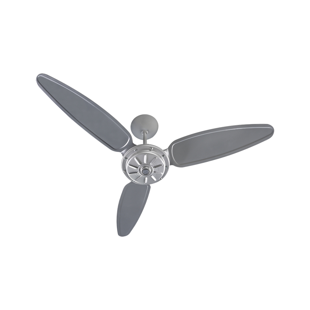 Ventilador de Teto Ventisol Comercial 96CM 127 Volts 130 Watts 3 Pás em Plastico Cinza - 428