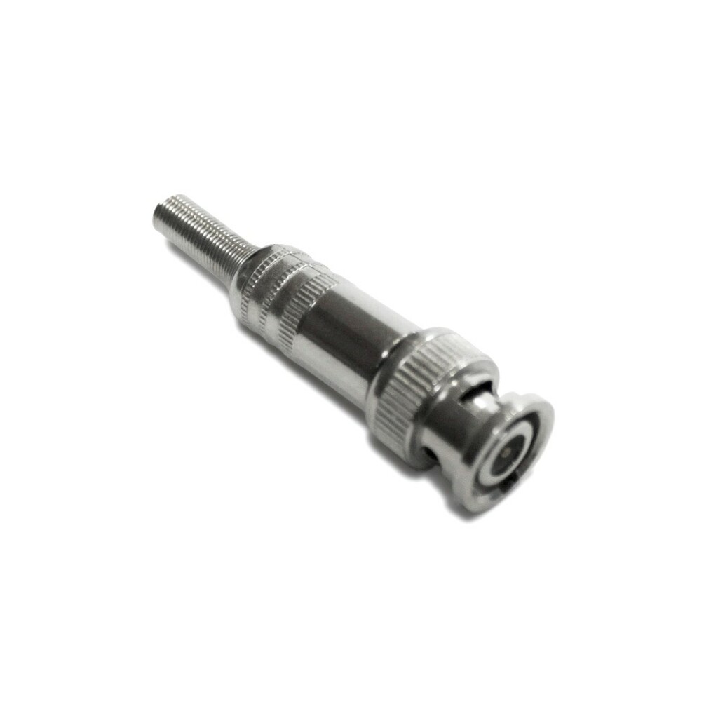 Conector BNC RG59 4mm Seccon SecLan Parafusável com Mola - CY-DY-3484