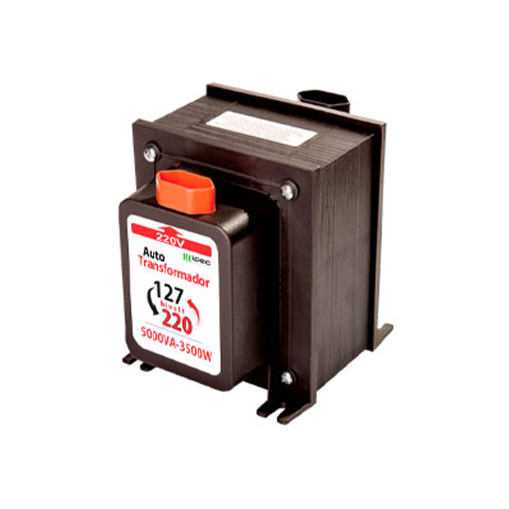 Auto Transformador Ipec 5000 VA Bivolt Acompanha cabo 20A MT5000