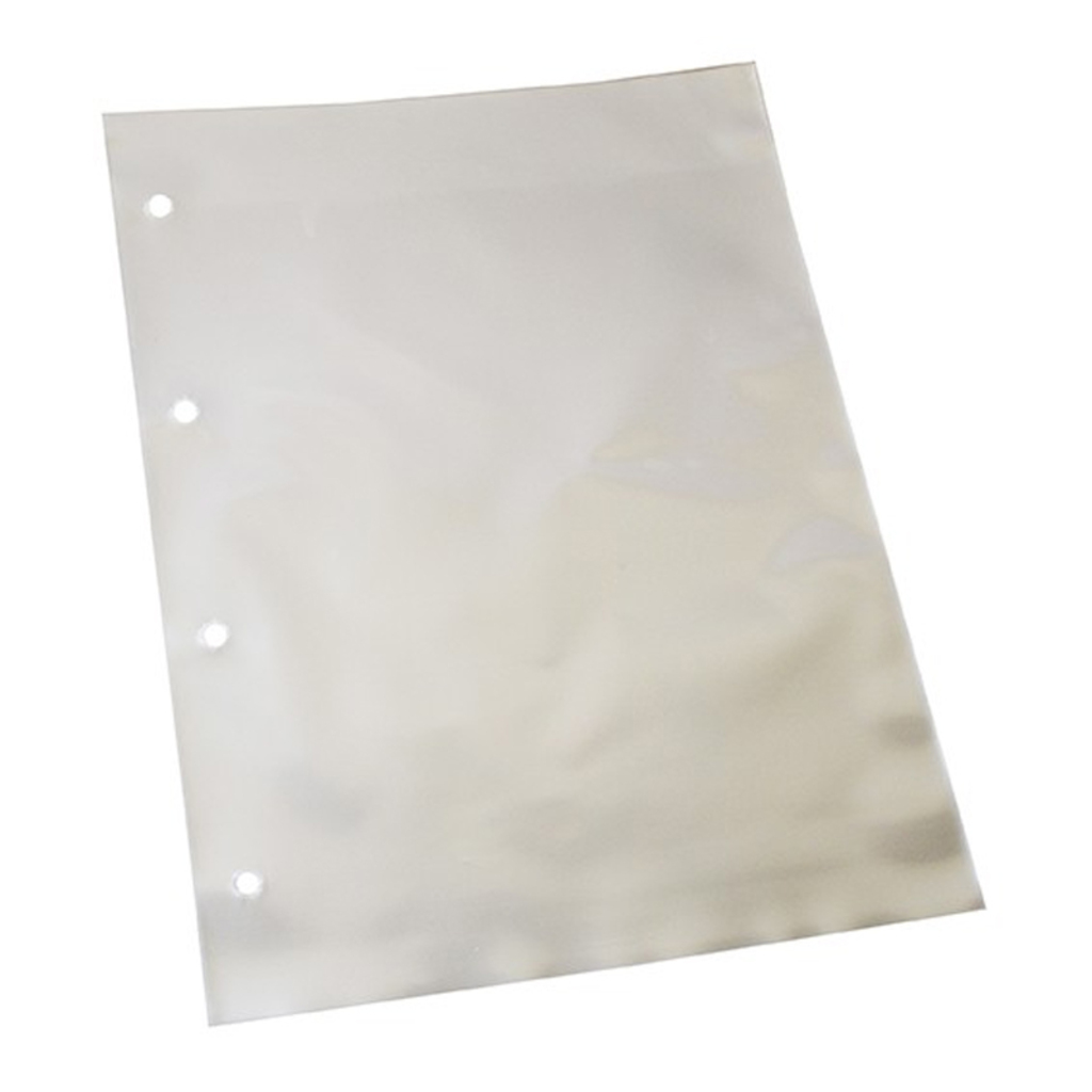 Saco Plástico Ofício 4 Furos 240mm x 320mm Grosso Plastpark - Pacote com 20 Unidades - 740