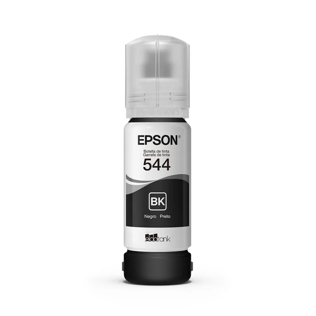 Tinta para Cartucho Epson Preto Original - T544122 - 4.500 páginas para L3110, L3150, L5190, L3210, L3250