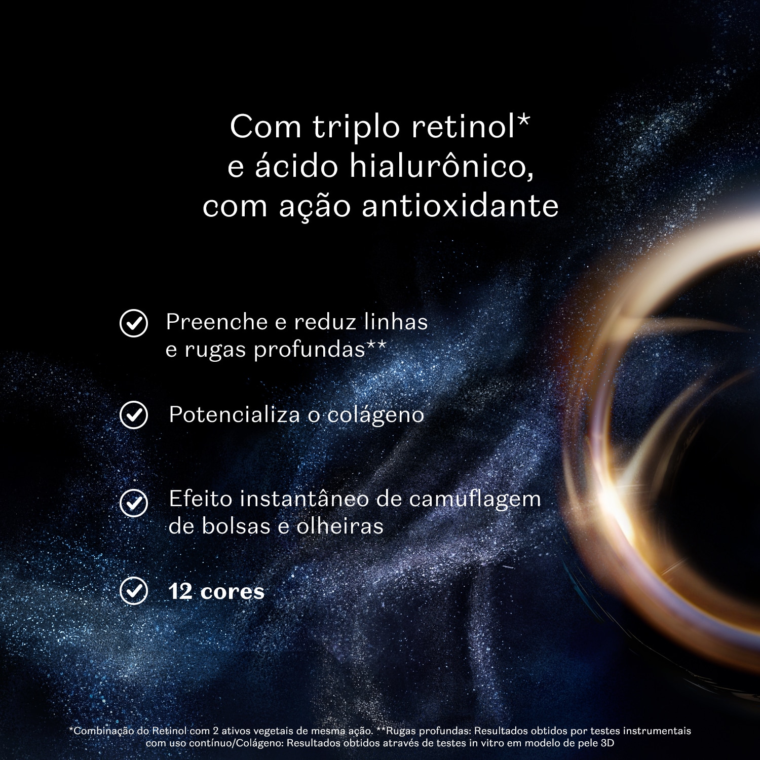 Corretivo Líquido Make B. Retinol³ H+ Cor 290N 5,5ml