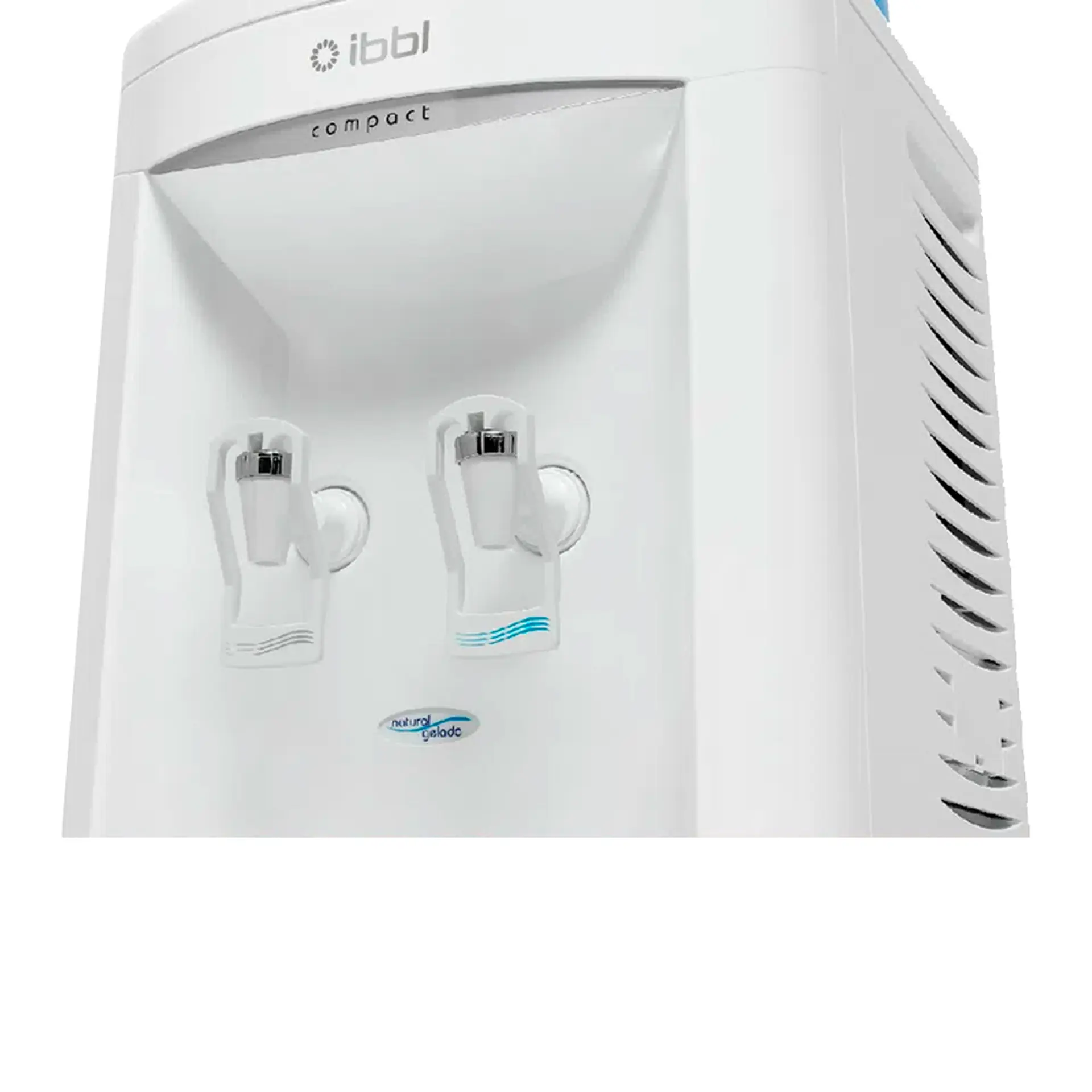 Bebedouro de Água Eletrônico para Galão de 10 e 20L IBBL Compact Easy Clean - Branco - 110 Volts
