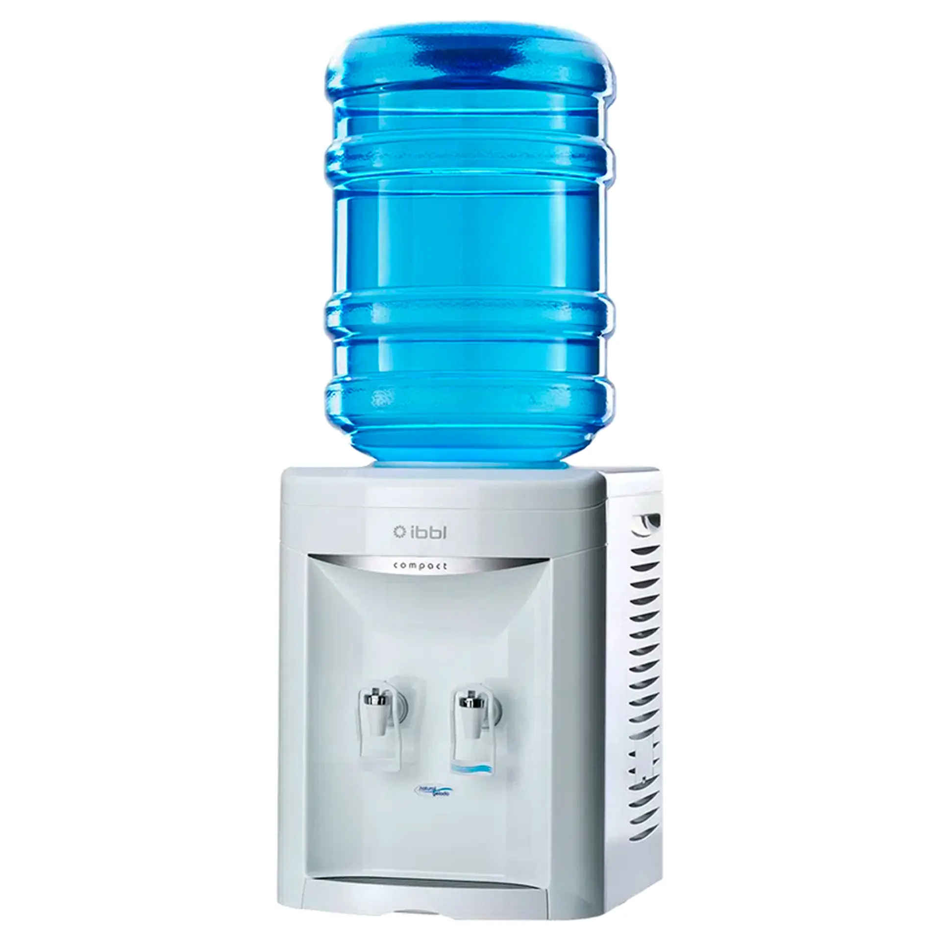 Bebedouro de Água Eletrônico para Galão de 10 e 20L IBBL Compact Easy Clean - Branco - 110 Volts