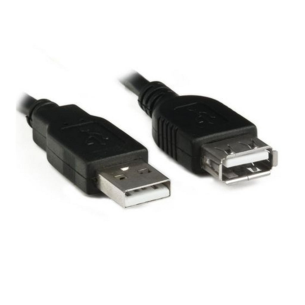 Cabo USB A-Macho - A-Fêmea 1,8 Metros Preto Multilaser - WI026