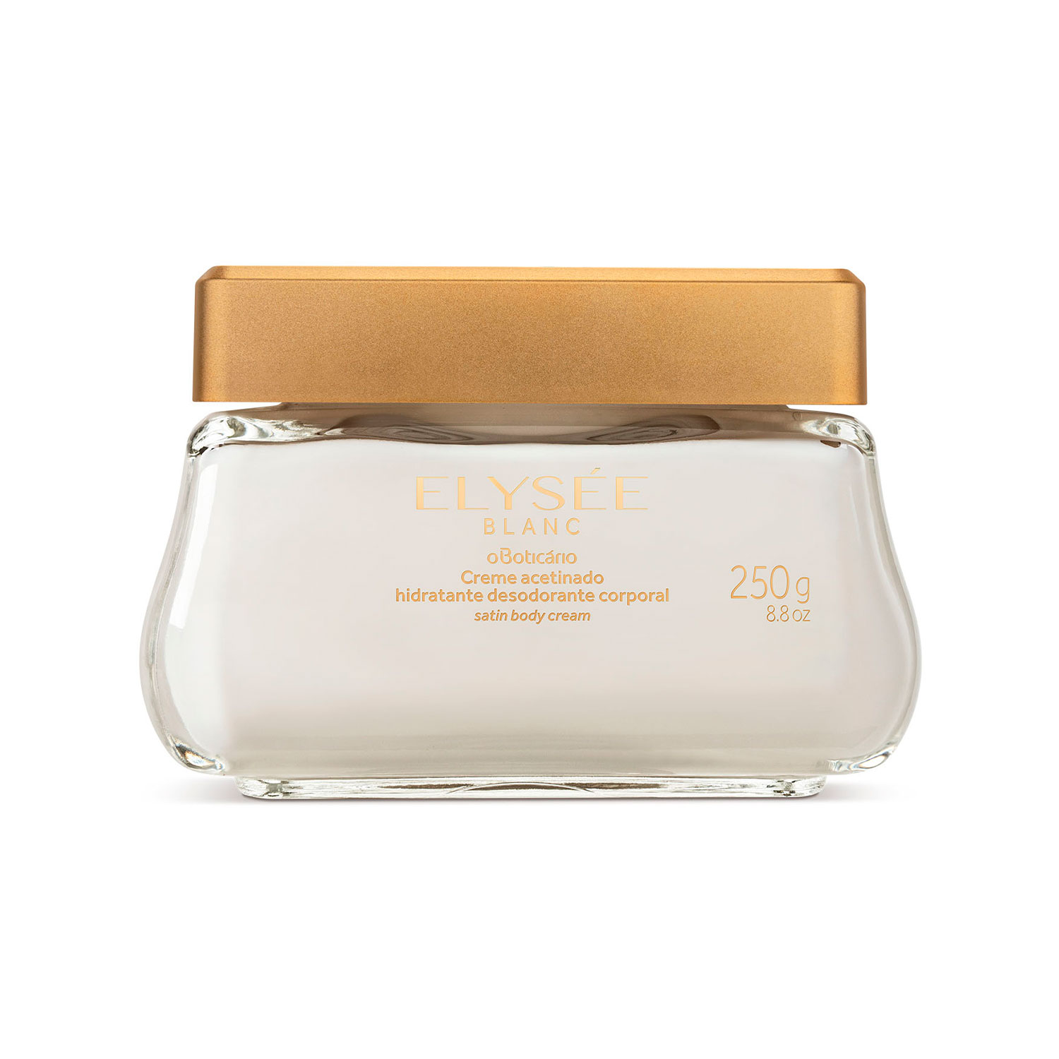 Creme Acetinado Hidratante Desodorante Elysée Blanc 250g