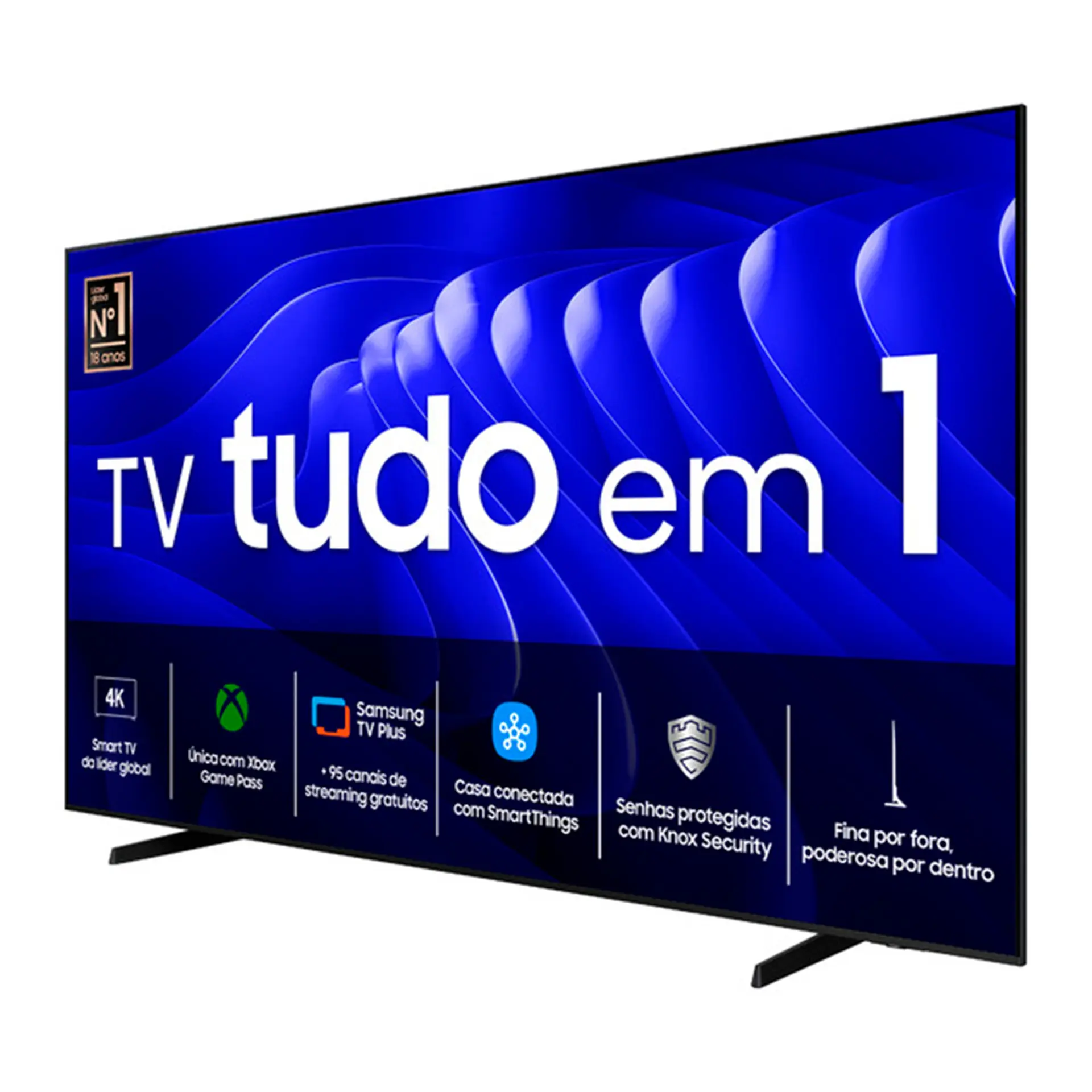 Smart TV Samsung 98" 4K Wi-Fi Tizen Crystal UHD UN98DU9000GXZD