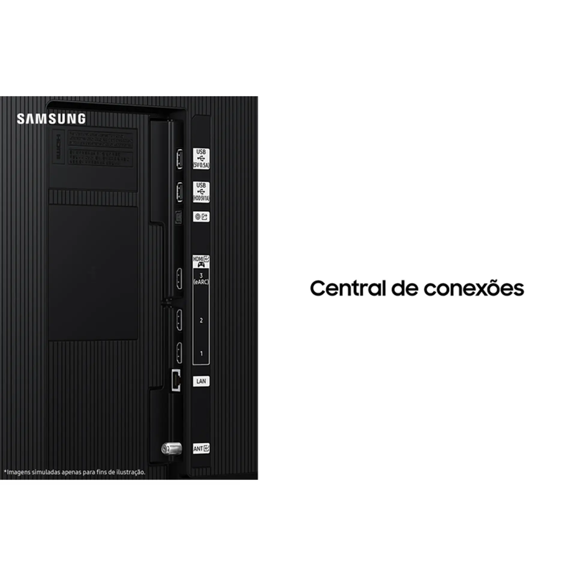 Smart TV Samsung 98" 4K Wi-Fi Tizen Crystal UHD UN98DU9000GXZD