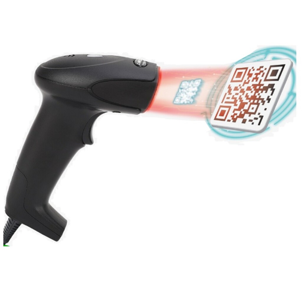 Leitor de Código de Barras e QR Code Imager 1D 2D de Mão Comtac PS8968 - 26119411 - lê Nota Fiscal Eletrônica