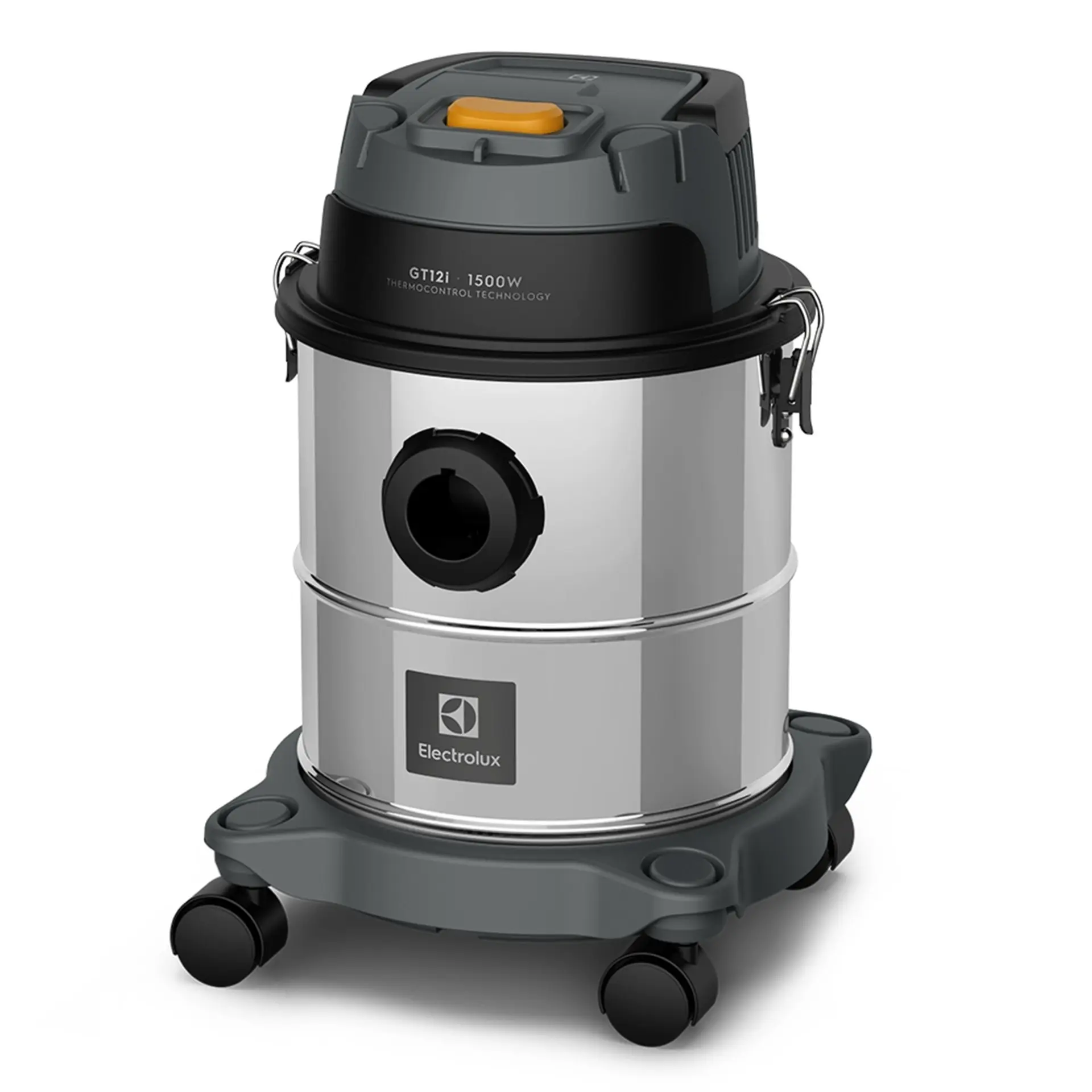 Aspirador de Pó e Água Electrolux 12L 1500W Compacto GT12i - Inox - 110 Volts