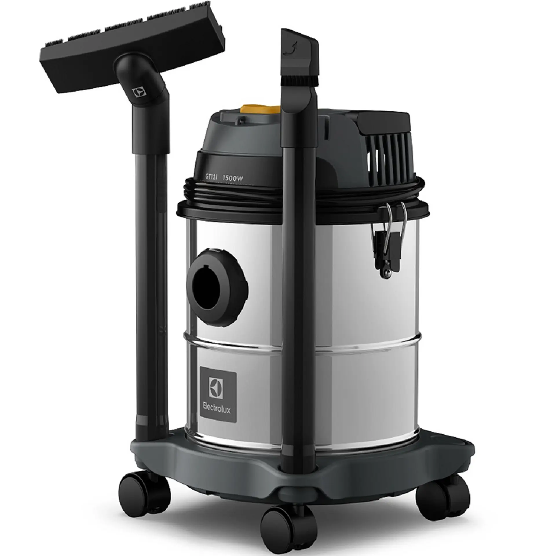 Aspirador de Pó e Água Electrolux 12L 1500W Compacto GT12i - Inox - 110 Volts