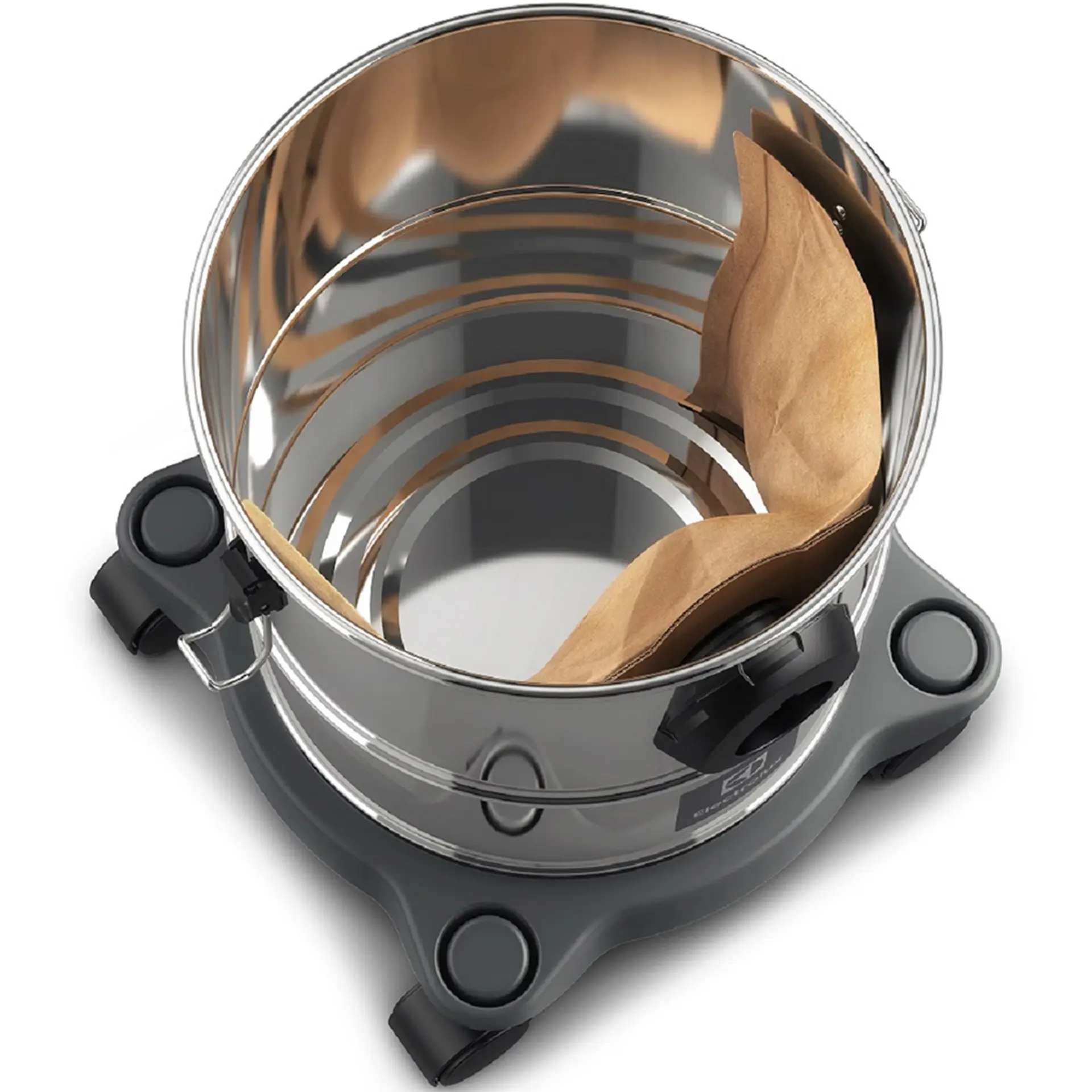Aspirador de Pó e Água Electrolux 12L 1500W Compacto GT12i - Inox - 110 Volts
