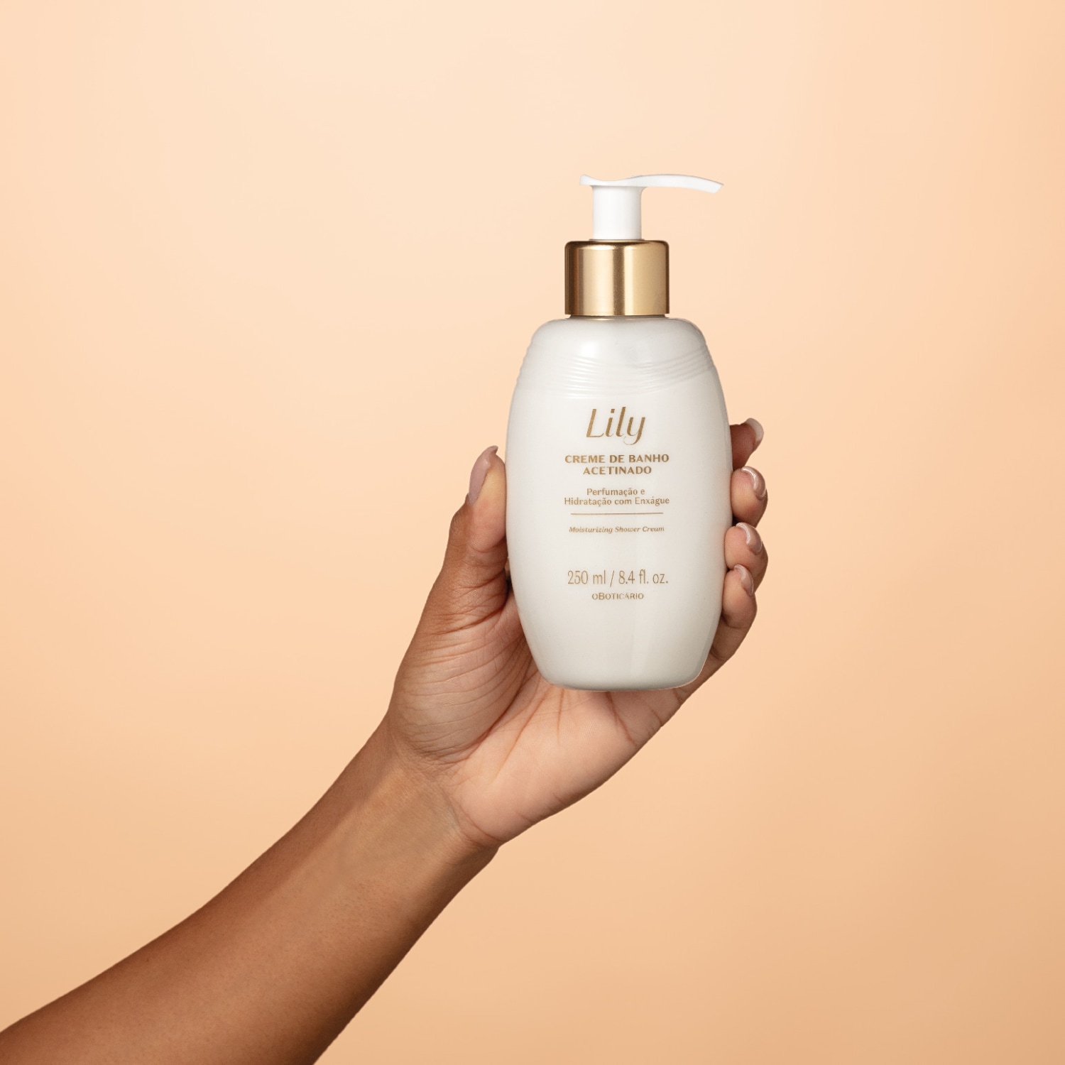 Creme de Banho Acetinado Lily 250ml