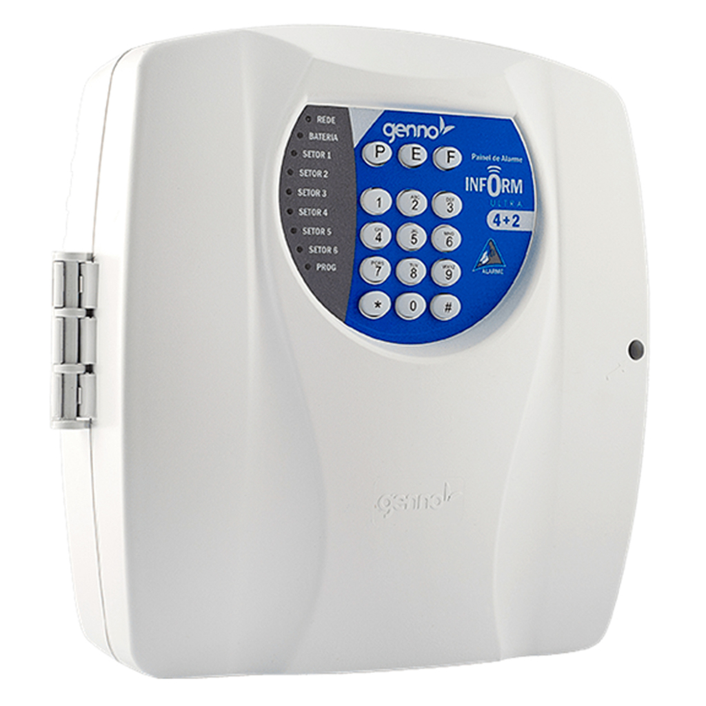 Central de Alarme Nice 4 Setores 433MHz - INFORM ULTRA