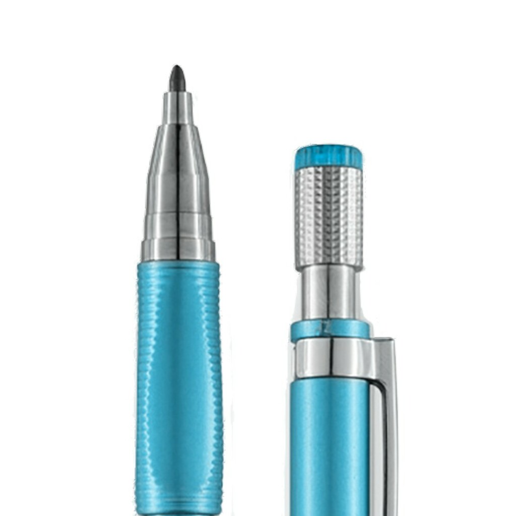 Lapiseira Técnica 2.0mm Metálica Azul Brw - com Grafite - LP2001