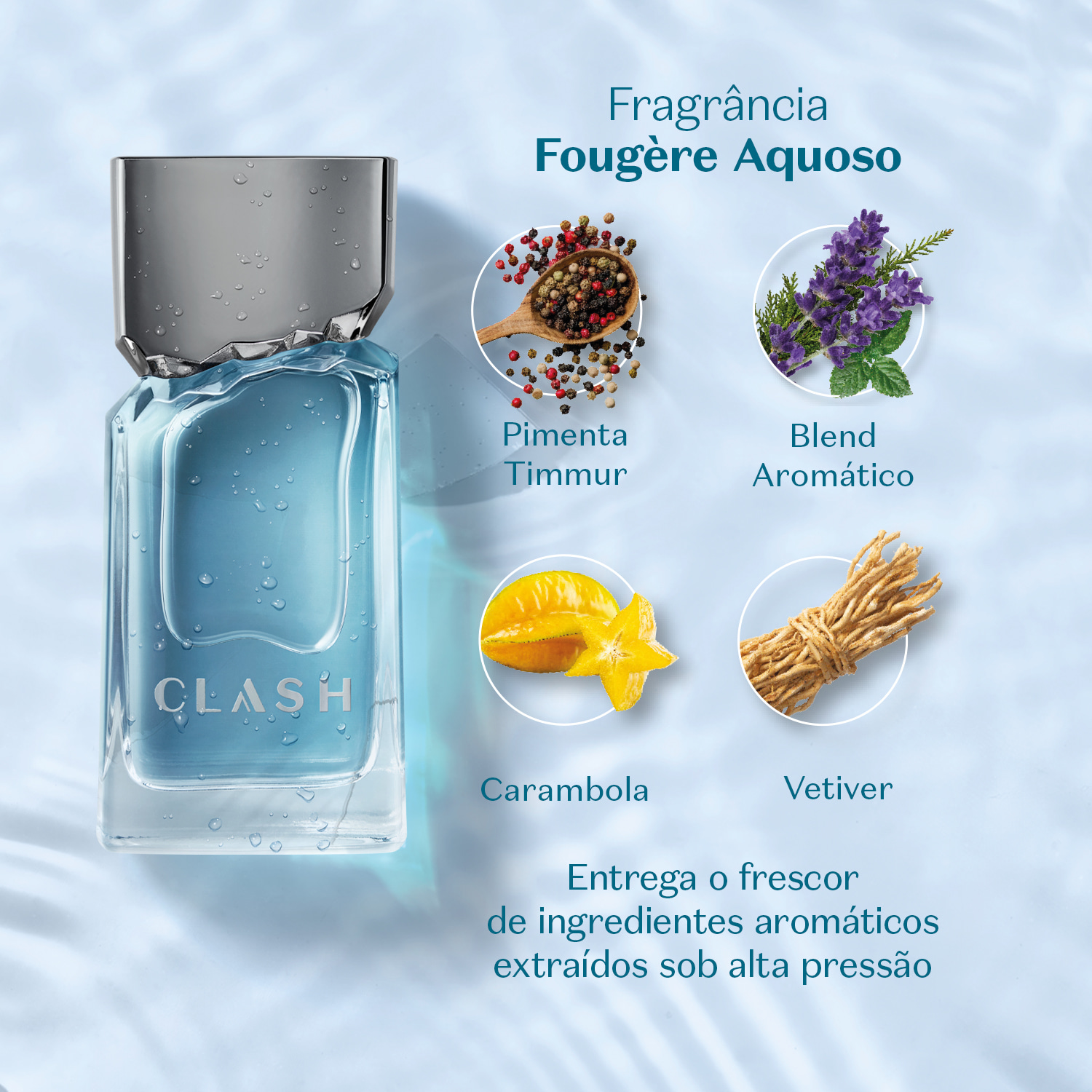 Clash Desodorante Colônia 100ml